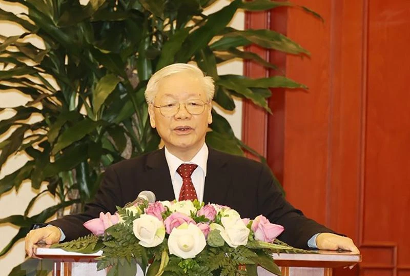 Nghị quyết đề ra mục tiêu đến năm 2030, GDP bình quân đầu người Việt Nam theo giá hiện hành đạt khoảng 7.500 USD. Ảnh: TTXVN Nghị quyết đề ra mục tiêu đến năm 2030, GDP bình quân đầu người Việt Nam theo giá hiện hành đạt khoảng 7.500 USD. Ảnh: TTXVN