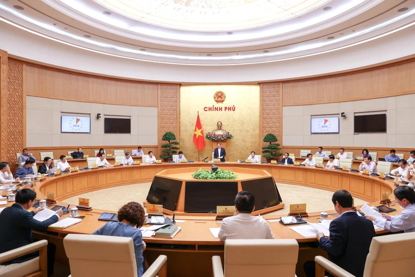 Toàn cảnh phiên họp. Ảnh: VGP Toàn cảnh phiên họp. Ảnh: VGP