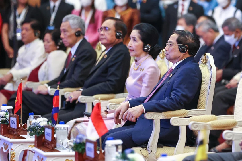 Thủ tướng Chính phủ Phạm Minh Chính dự lễ khai mạc Hội nghị Cấp cao ASEAN