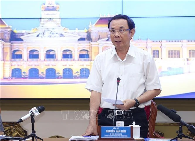 Bí thư Nguyễn Văn Nên: TP.HCM mạnh dạn xin cơ chế thí điểm những vấn đề mới ảnh 1 Bí thư Nguyễn Văn Nên: TP.HCM mạnh dạn xin cơ chế thí điểm những vấn đề mới ảnh 1