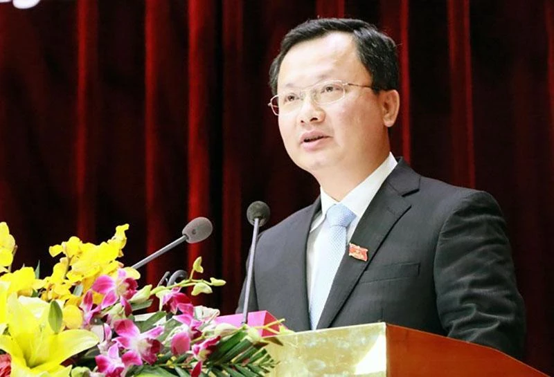 Quyền Chủ tịch UBND tỉnh Quảng Ninh Cao Tường Huy. Ảnh: VGP Quyền Chủ tịch UBND tỉnh Quảng Ninh Cao Tường Huy. Ảnh: VGP