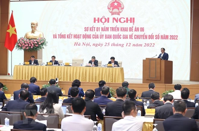 Thủ tướng Phạm Minh Chính phát biểu tại hội nghị. Ảnh: VGP Thủ tướng Phạm Minh Chính phát biểu tại hội nghị. Ảnh: VGP