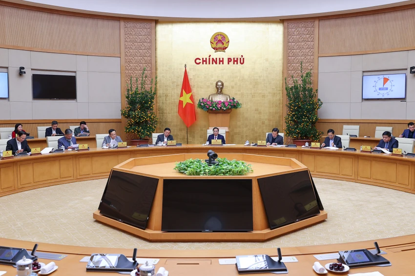 Quang cảnh hội nghị. Ảnh: VGP Quang cảnh hội nghị. Ảnh: VGP