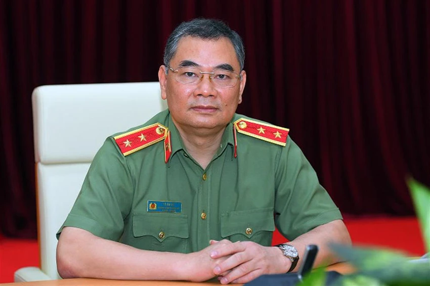 Trung tướng Tô Ân Xô, Người phát ngôn Bộ Công an. Ảnh: BCA Trung tướng Tô Ân Xô, Người phát ngôn Bộ Công an. Ảnh: BCA