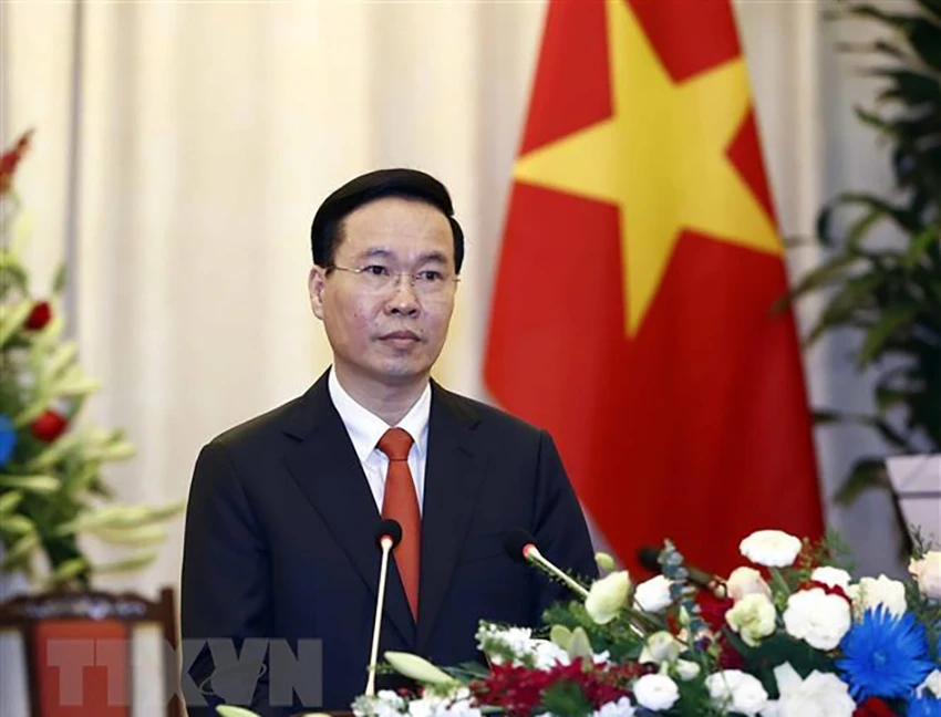 Chủ tịch nước Võ Văn Thưởng cùng đoàn đại biểu cấp cao Việt Nam sẽ thăm chính thức Lào từ 10 đến 11-4. Ảnh: TTXVN Chủ tịch nước Võ Văn Thưởng cùng đoàn đại biểu cấp cao Việt Nam sẽ thăm chính thức Lào từ 10 đến 11-4. Ảnh: TTXVN