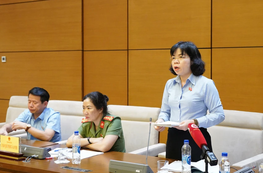 Phó Trưởng đoàn ĐBQH chuyên trách tỉnh Bình Dương Nguyễn Thị Ngọc Xuân. Ảnh: QH Phó Trưởng đoàn ĐBQH chuyên trách tỉnh Bình Dương Nguyễn Thị Ngọc Xuân. Ảnh: QH