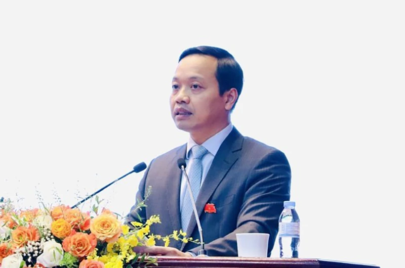 Tân Thứ trưởng Bộ Tư pháp Trần Tiến Dũng. Ảnh: VGP Tân Thứ trưởng Bộ Tư pháp Trần Tiến Dũng. Ảnh: VGP