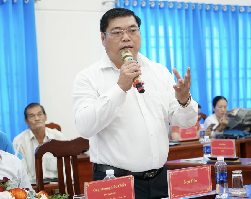 Ngư dân Tạ Thế Sơn, ngụ xã Phước tỉnh, huyện Long Điền, mong muốn chính quyền có thêm nhiều chính sách hỗ trợ cho ngư dân trong thời gian tới.