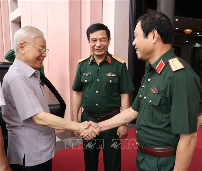 Chủ tịch nước Võ Văn Thưởng được Bộ Chính trị chỉ định tham gia Ban Thường vụ Quân ủy Trung ương ảnh 1 Chủ tịch nước Võ Văn Thưởng được Bộ Chính trị chỉ định tham gia Ban Thường vụ Quân ủy Trung ương ảnh 1