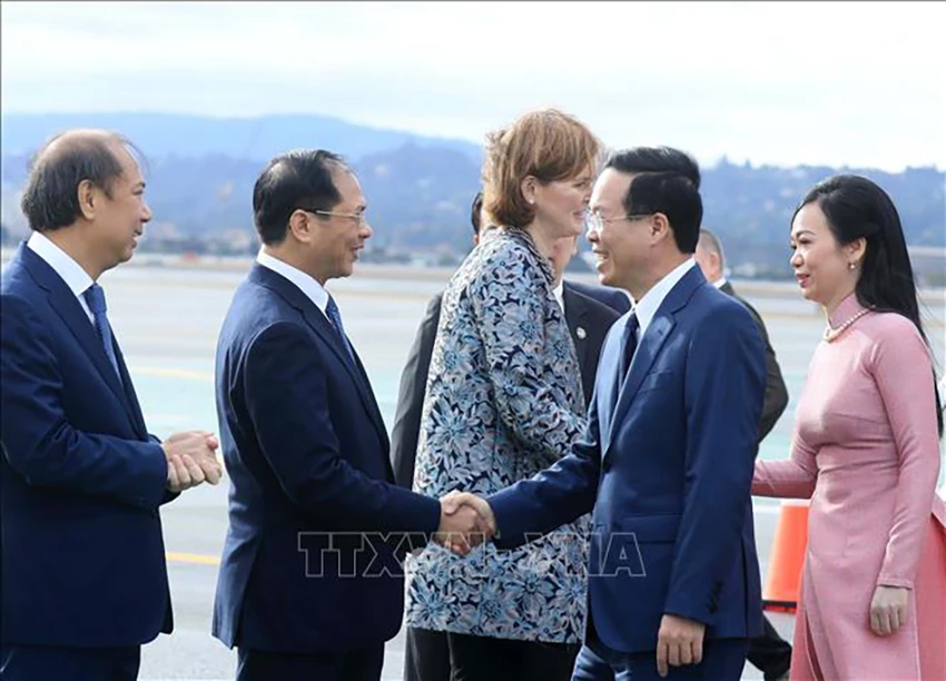 Chủ tịch nước Võ Văn Thưởng đã đến Mỹ, bắt đầu tham dự Tuần lễ cấp cao APEC-chu-tich-nuoc-vo-van-thuong