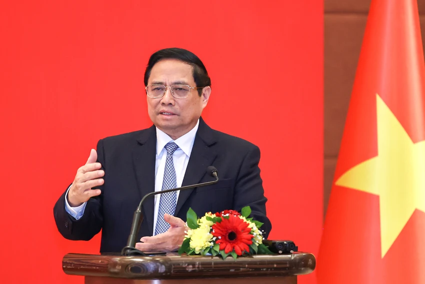 Thủ tướng Phạm Minh Chính và Phu nhân gặp gỡ cộng đồng người Việt Nam tại Thổ Nhĩ Kỳ
