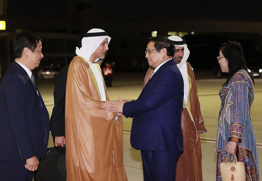 Thủ tướng Phạm Minh Chính và Phu nhân đã đến Dubai dự COP28