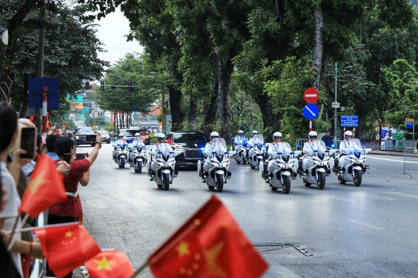 Tổng Bí thư Nguyễn Phú Trọng chủ trì lễ đón Tổng Bí thư, Chủ tịch nước Trung Quốc Tập Cận Bình và Phu nhân