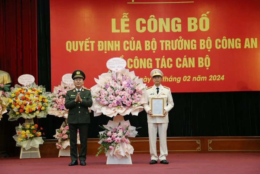Đại tá Thân Văn Hải làm Giám đốc Công an tỉnh Vĩnh Phúc