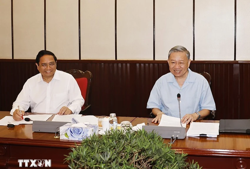 Tổng Bí thư, Chủ tịch nước Tô Lâm chủ trì cuộc họp lãnh đạo chủ chốt