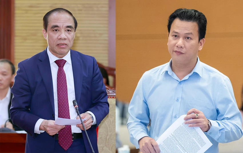 Cho thôi làm nhiệm vụ đại biểu Quốc hội với hai ông Đặng Quốc Khánh và Chẩu Văn Lâm