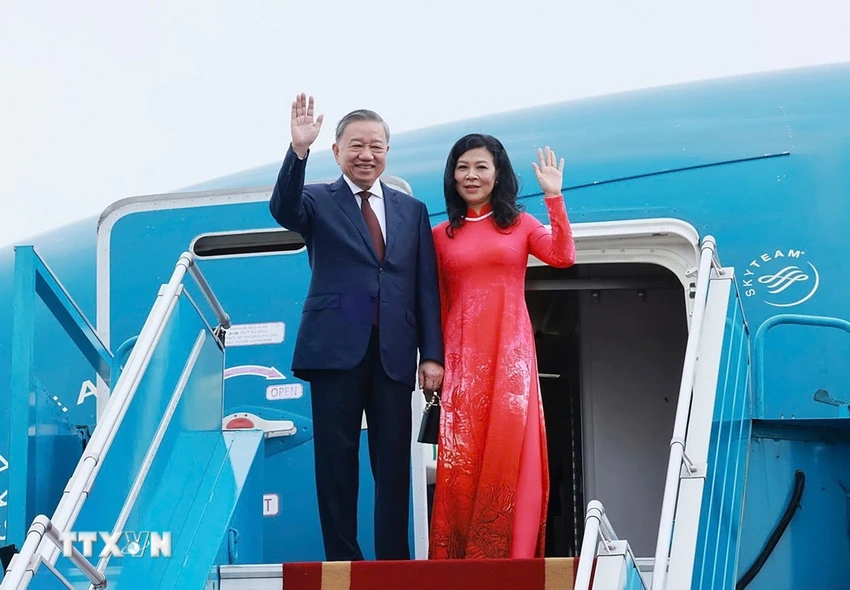 Tổng Bí thư, Chủ tịch nước lên đường đến Mỹ dự khóa 79 Đại hội đồng LHQ, thăm cấp Nhà nước tới Cuba