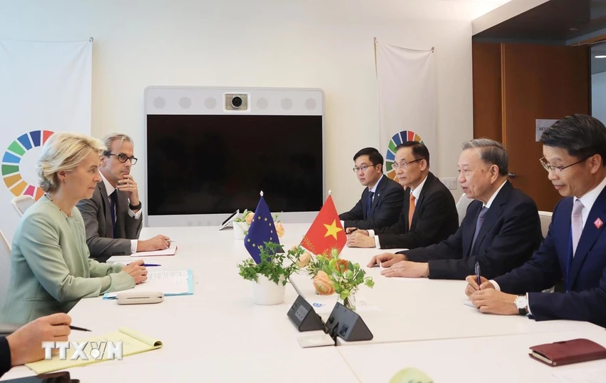 Tổng Bí thư, Chủ tịch nước đề nghị EC đẩy mạnh hợp tác phòng, chống tội phạm công nghệ cao