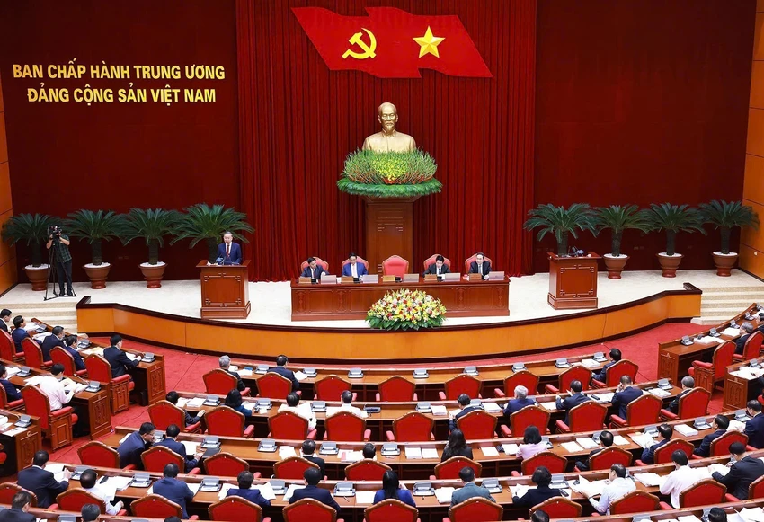 Khai mạc Hội nghị Trung ương Đảng khóa XIII, bàn về tinh gọn bộ máy