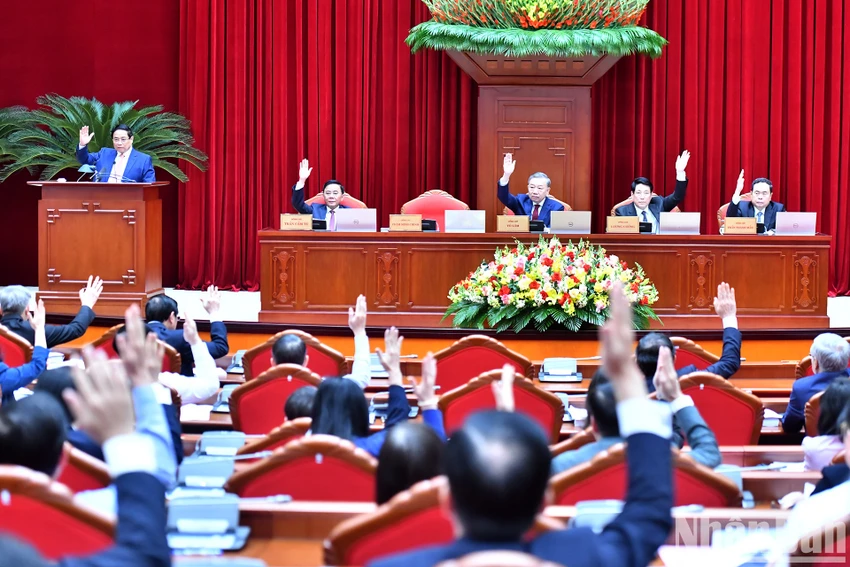 Toàn văn phát biểu của Tổng Bí thư Tô Lâm tại Hội nghị Trung ương Đảng khóa XIII