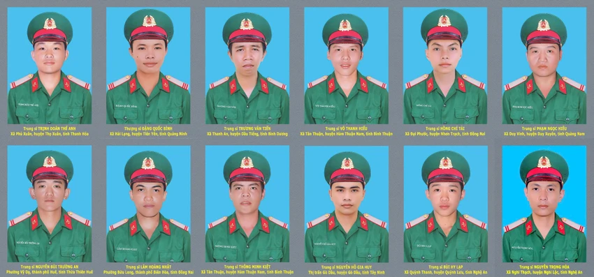 Chủ tịch nước ký truy tặng Huân chương Bảo vệ Tổ quốc cho 12 liệt sỹ hy sinh tại Quân khu 7