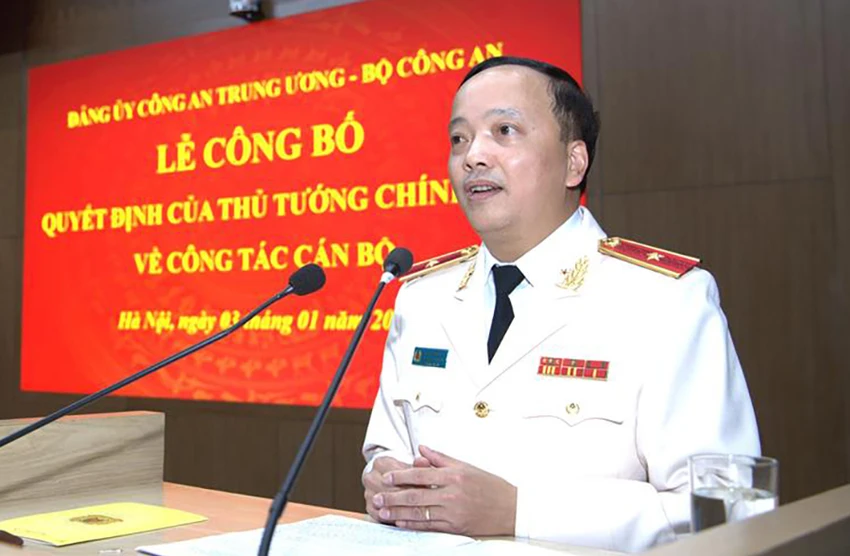 Thiếu tướng Đặng Hồng Đức được bổ nhiệm làm Thứ trưởng Bộ Công an
