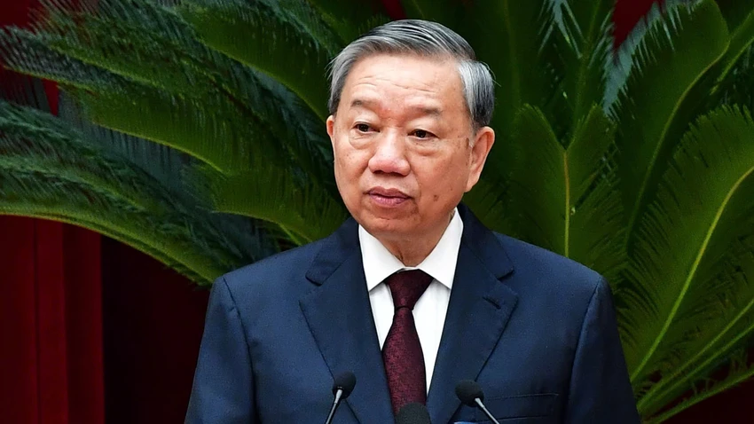 Tổng Bí thư Tô Lâm: Thảo luận, cho ý kiến về chủ trương sắp xếp từ 63 xuống còn 34 tỉnh, thành phố