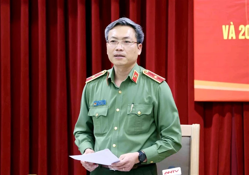 Từ 1-6, Thiếu tướng Nguyễn Quốc Toản làm Người phát ngôn Bộ Công an