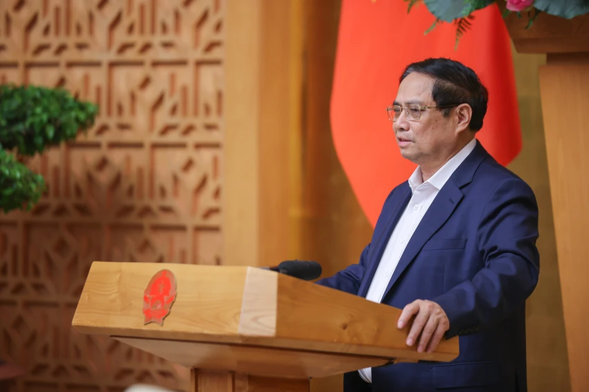 Thủ tướng Phạm Minh Chính lần đầu Hội nghị trực tuyến với 34 tỉnh thành và 3.321 xã, phường, đặc khu