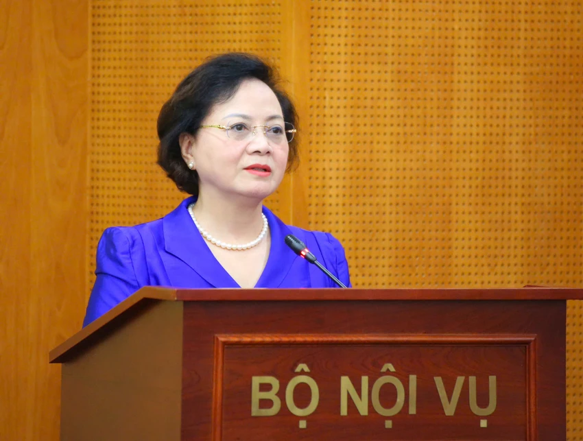 Bộ trưởng Phạm Thị Thanh Trà: Cố gắng kết thúc giải quyết chế độ cho cán bộ nghỉ việc trước 31-8