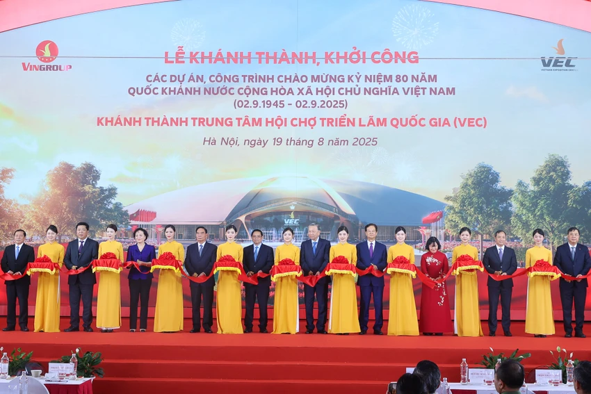 Ngày 19-12 sẽ đồng loạt khánh thành, khởi công các công trình lớn chào mừng Đại hội XIV của Đảng