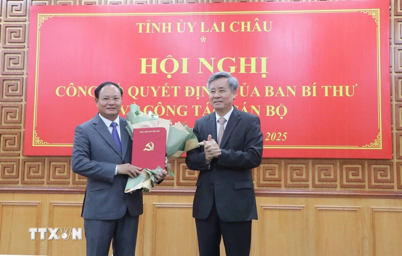 Một thứ trưởng Bộ Nông nghiệp và Môi trường được chỉ định làm phó bí thư Thường trực Tỉnh ủy Lai Châu