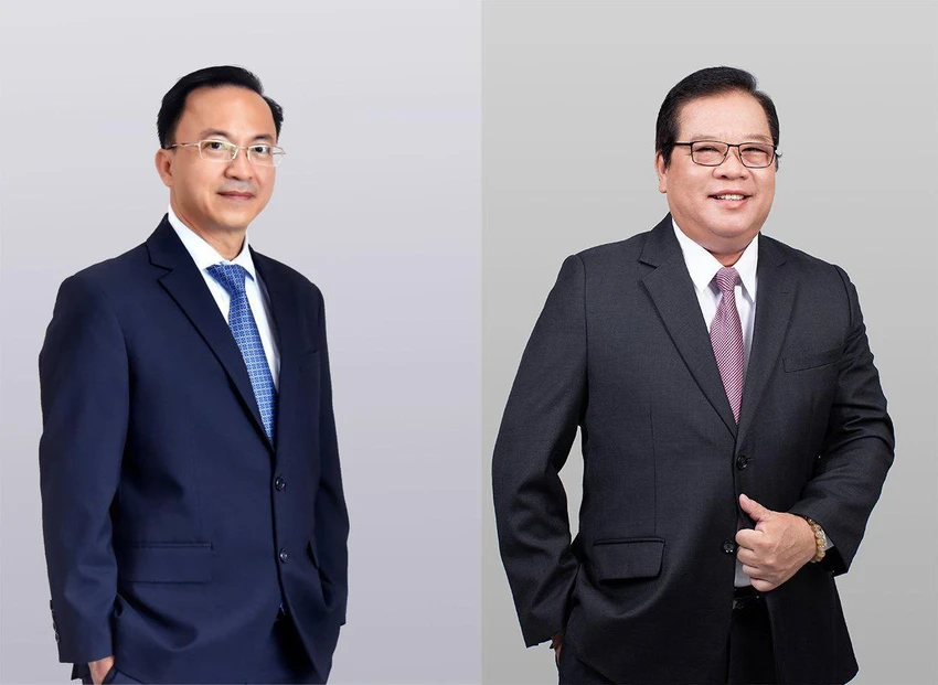 Ông Lưu Quốc Thắng (bên phải), Trưởng Ban kiểm soát Ngân hàng Sài Gòn (SCB) và ông Diệp Bảo Châu, Phó Tổng Giám đốc SCB. Ông Lưu Quốc Thắng (bên phải), Trưởng Ban kiểm soát Ngân hàng Sài Gòn (SCB) và ông Diệp Bảo Châu, Phó Tổng Giám đốc SCB.