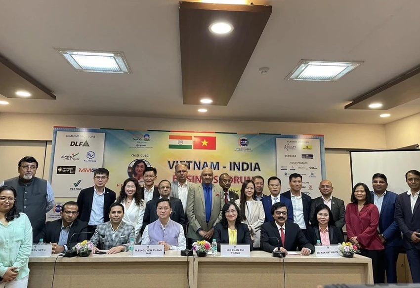 Bà Phan Thị Thắng nhận định Việt Nam và Ấn Độ còn nhiều dư địa cho nâng cao kim ngạch thương mại. Ảnh Vụ Thị trường châu Á, châu Phi Bà Phan Thị Thắng nhận định Việt Nam và Ấn Độ còn nhiều dư địa cho nâng cao kim ngạch thương mại. Ảnh Vụ Thị trường châu Á, châu Phi