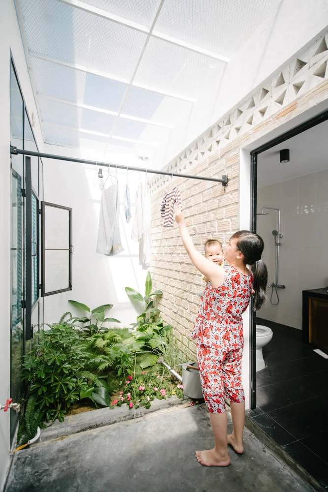 Nhà 1 tầng thiết kế nổi bật giữa Kon Tum ảnh 11 Can nha mot tang thiet ke sau noi bat giua Kon Tum hinh anh 11