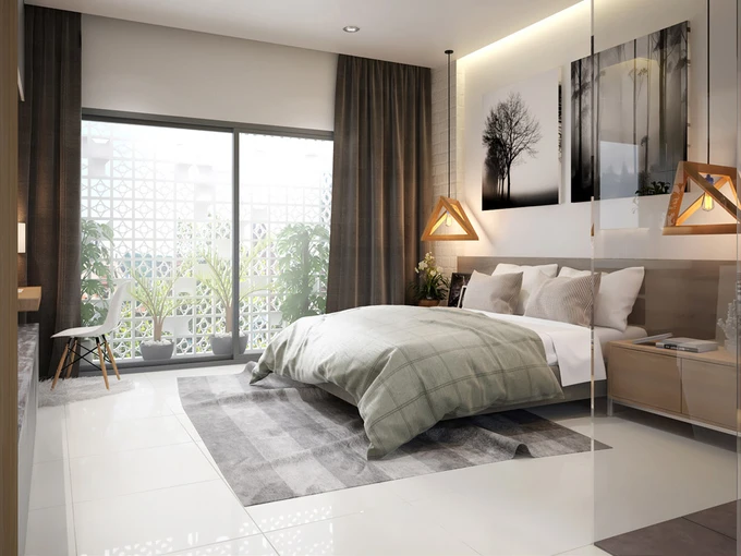 Nhà ống sâu hun hút xây sao cho đẹp? ảnh 10 Tư vấn xây nhà ống sâu hun hút mà phòng nào cũng sáng