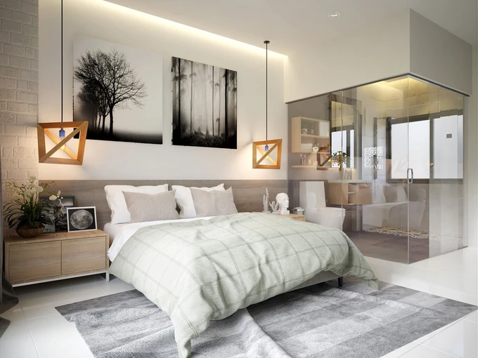 Nhà ống sâu hun hút xây sao cho đẹp? ảnh 9 Tư vấn xây nhà ống sâu hun hút mà phòng nào cũng sáng