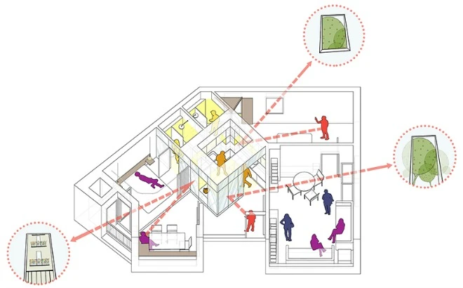 Thay cửa và tường bằng gương, nhà cũ bỗng lột xác ảnh 11 Được thay cửa và tường bằng gương, căn nhà cũ thay đổi không ngờ - 11