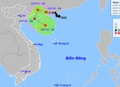 Bão số 3 suy yếu thành áp thấp nhiệt đới, Bắc bộ mưa to