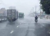 Mưa dông đang xuất hiện nhiều nơi ở TP.HCM