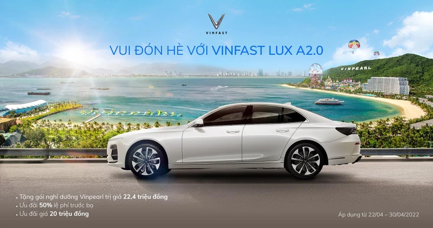 Khách mua xe Lux A2.0 sẽ được tặng ngay gói nghỉ dưỡng trị giá 22,4 triệu đồng Khách mua xe Lux A2.0 sẽ được tặng ngay gói nghỉ dưỡng trị giá 22,4 triệu đồng