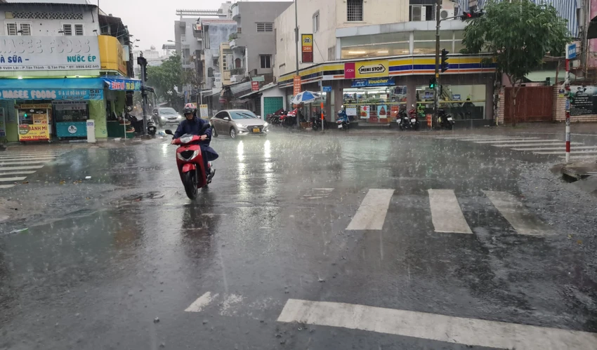 Mưa sẽ xảy ra diện rộng ở Nam bộ trong những ngày tới. Ảnh: NC Mưa sẽ xảy ra diện rộng ở Nam bộ trong những ngày tới. Ảnh: NC