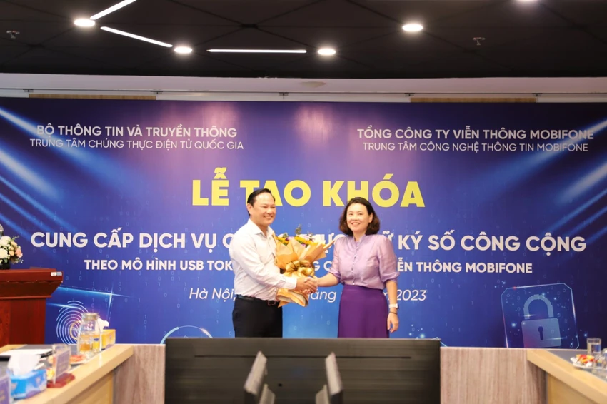 Lễ tạo khóa và công bố quyết định thành lập đoàn kiểm tra hệ thống kỹ thuật phục vụ cấp chứng thư số USB Token