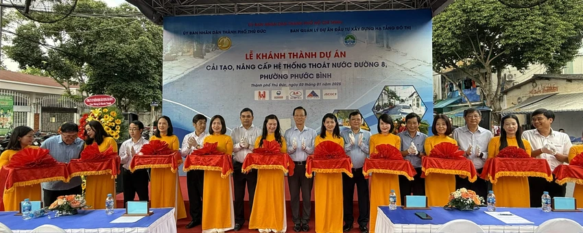 TP Thủ Đức giảm ngập cho nhiều tuyến đường sau khi cải tạo hệ thống thoát nước