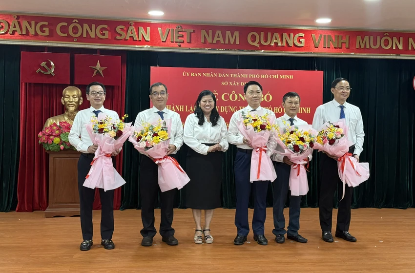 Sở Xây dựng TP.HCM sau khi hợp nhất giảm bốn phòng và chuyển giao một đơn vị