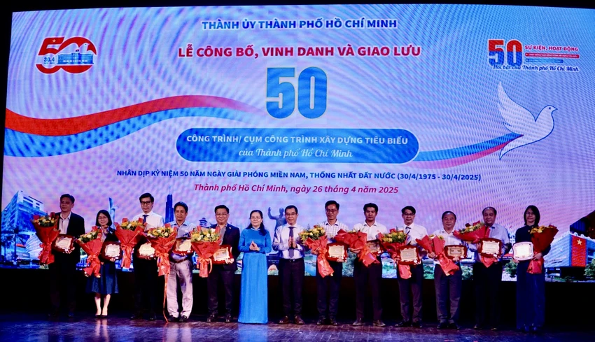 Vượt qua các tiêu chí đánh giá: 50 công trình tiêu biểu ở TP.HCM được vinh danh