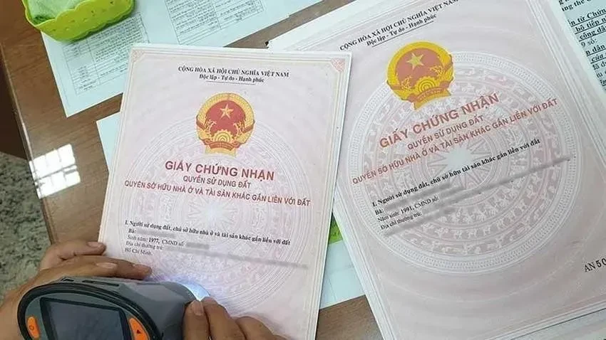 Sở NN&MT TP.HCM thông báo cho địa phương địa điểm nhận phôi sổ hồng