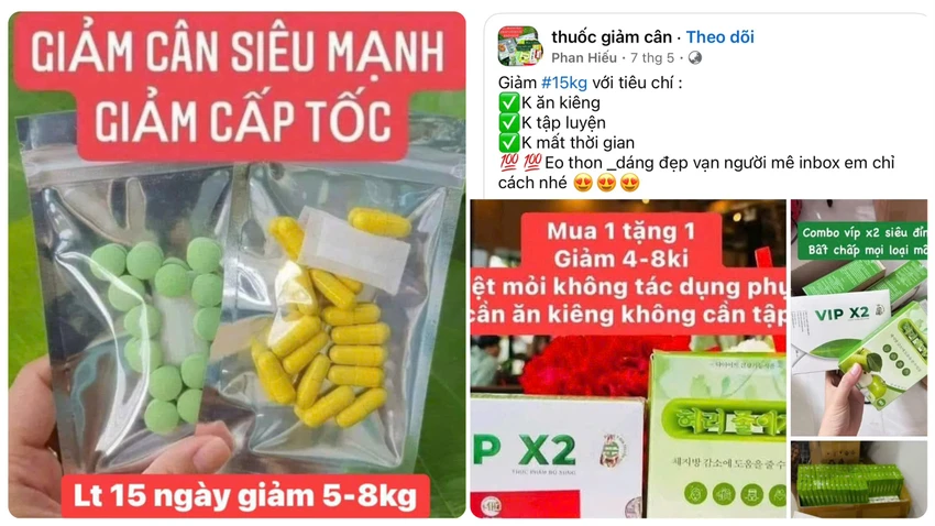 Nguy hiểm chực chờ khi sử dụng thuốc, trà giảm cân không đúng cách