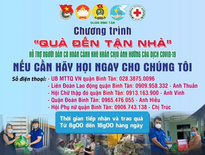 TP.HCM: Các số điện thoại cần cho người khó khăn trong mùa dịch ảnh 13 TP.HCM: Các số điện thoại cần cho người khó khăn trong mùa dịch ảnh 13