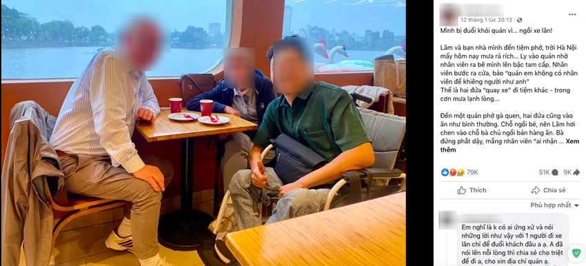 Vụ 'TikToker ngồi xe lăn tố quán phở'- VML đã xoá bài viết